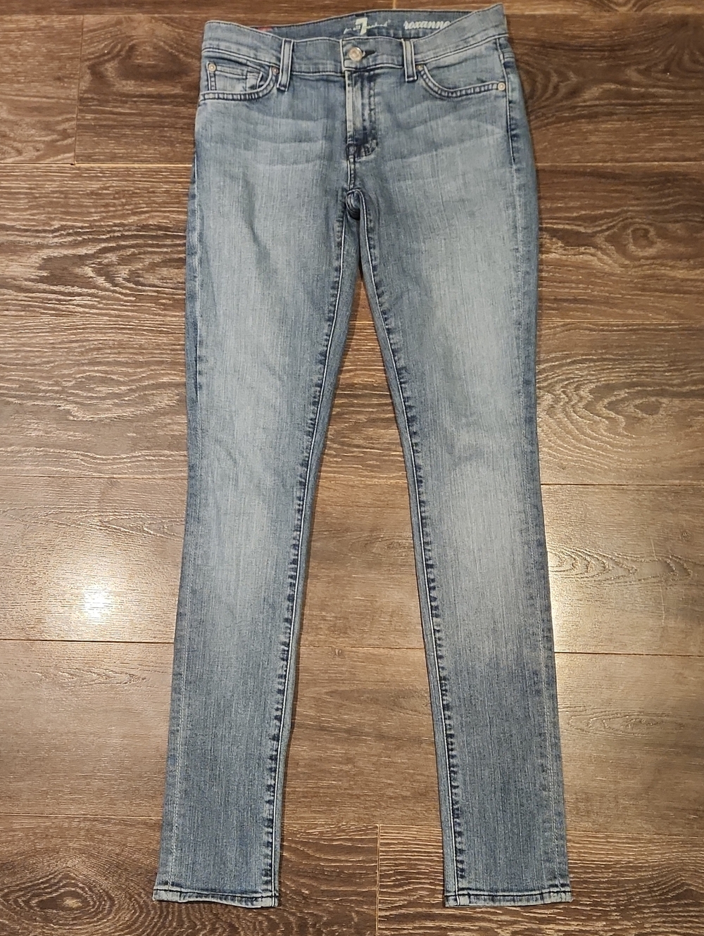 â¤ď¸ 7 FOR ALL MANKIND ROXANNE SKINNY JEANS, 6L (28 LONG / TALL) - Picture 2 of 10